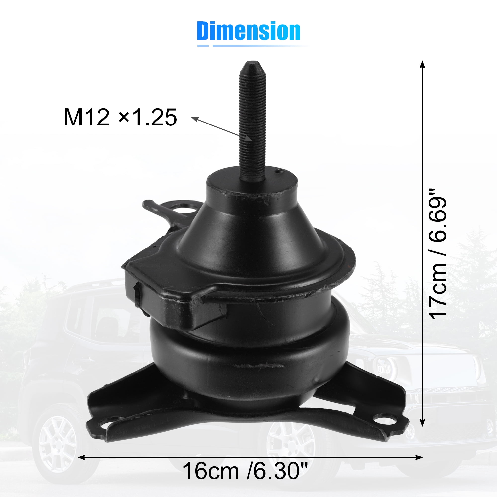 Engine Motor Mount 50821-S84-A01 for Honda Accord 1998-2002 Engine Side Mounting Engine Mount Bracket