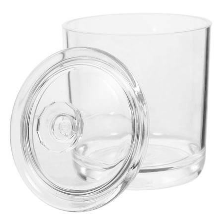 HOMEMAXS Acrylic Storage Jar with Lid Sealed Clear Coffee Bean Candy Storage Jar Loose Leaf Tea Jar