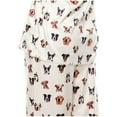 thumbnail image 2 of Womens Ladies Fleece PJ Pajama Set, Dog (1 set), Size M, 2 of 5