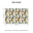 thumbnail image 2 of Placemats Set of 4 / 6, Fruit Pineapples Placemats for Dining Table Indoor/Outdoors Heat Resistant Washable Placemats 18" x 12", 2 of 8