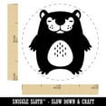 thumbnail image 2 of Cute Sleepy Baby Bear Rubber Stamp for Scrapbooking Crafting Stamping - Mini 1/2 Inch, 2 of 7