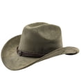 thumbnail image 1 of Functional Western Cowboy Hat for Outdoor Adventures with Curved Brim Lightweight Travel Accessory, 1 of 3