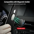 thumbnail image 3 of 360 Degree Rotation Cell Phone Ring Phone Grip Stand Holder Tablets Metal Magnetic Car Mount, 3 of 6