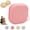 Light pink, variant on 2-in-1 Collapsible Dog Bowl for Travel, Portable Dog Water Bowl with Carabiner Clip, Foldable Silicone Food Dish for Pets Outdoor Hiking Camping Walks (Light Purple)