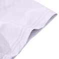 thumbnail image 6 of QHFBli Boys Mesh Crew Neck Tees, Kids Athletic T-Shirts, Lightweight Breathable Tops for Tennis, Running & Casual Wear Light Purple 8-9 Years, 6 of 9