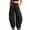 Black -AO17, variant on Baggy Pants Women with Pockets Harem Boho Beach Pants Balloon Pant Lightweight Breathable Vacation Travel Casual Cotton Linen Trouser Blue M