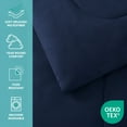 thumbnail image 6 of Arkwright Family Essentials Bed in Bag 7 Piece Set - Full/Queen - Navy, 6 of 10