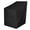 Black, variant on Deyuer Dustproof Chair Cover Waterproof Rainproof Prevent Sunlight Stackable Chair Cover Patio Furniture Protection Sleeve Outdoor Chair Protector