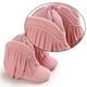 thumbnail image 3 of Zapatos de cuna Zapatos de bebé para niña Cremallera lateral infantil Suela de algodón Sólido, 3 of 5