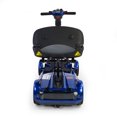 thumbnail image 2 of EV Rider Transport AF 4-Wheel Foldable Mobility Scooter with Upgraded 11.5Ah Lithium Batteries & Actuator Lock, Blue, 51 lb Limit, 2 of 8