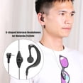 thumbnail image 2 of 2.5mm Plug G Forme Casque Écouteur Micro PTT pour Radio Motorola, 2 of 6