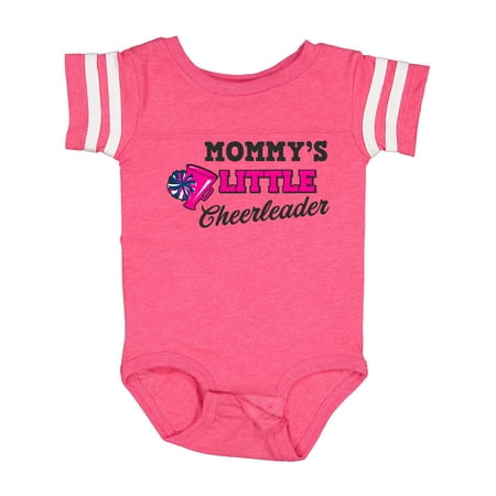 

Inktastic Mommy s Little Cheerleader with Megaphone and Pom Poms Gift Baby Girl Bodysuit