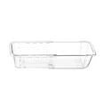 thumbnail image 2 of Clear Acrylic Expandable Drawer Organizer - Stackable Desktop Storage Box with Non-Slip Base, 2 Sizes (9.4" & 9.9" Lengths) for Office & Home Organization, 2 of 6