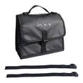 thumbnail image 2 of Bolsa para Manillar de Bicicleta Impermeable con Aislamiento Térmico Bolsa de Viaje Plegable Bolso de Almacenamiento Delantero Funda de Barra Ajustabl, 2 of 9