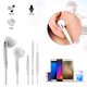 thumbnail image 2 of Auricular plano de 3,5 mm para auriculares intrauditivos para Samsung S6 Note4 (blanco) WDOplteas Para estrenar, 2 of 6