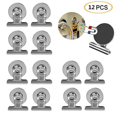 

12 Pack Imanes Para Refrigerador Magnets Kitchen Magnets Magnetic Clips for Whiteboard Fridge Magnets for Home and Office