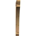 thumbnail image 2 of Ekena Millwork 3 1/2"W x 36"D x 36"H Thorton Slat Smooth Bracket, Western Red Cedar, 2 of 4