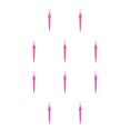 thumbnail image 2 of Jumpingount Herramienta de maquillaje Afeitadora facial Prink Tools Plantilla de cejas Rosa transparente Rosa transparente 10Conjunto, 2 of 6