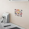 thumbnail image 5 of Yayeee Toggle Light Switch Wall Plate 2-Gang 4.56"x4.48" Decorative Outlet Cover, Purple Retro Flower, 5 of 7
