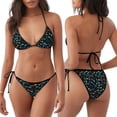thumbnail image 3 of Balery Little Fish Skeleton Pijama Estampado Bikini de Dos Piezas para Mujer - Conjunto de Bikini Ajustable Sexy y Cómodo para Playa, 3 of 6