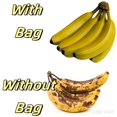 thumbnail image 5 of 2 Pack Banana Saver Storage Bags Prevent Ripening-Banana Fresh-Keep Bananas Fresh Longer, Yellow, 5 of 6