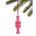 thumbnail image 3 of Holiday Lane Joyeux Plus Lumineux Ornements Roses Nutcracker, 3 of 3