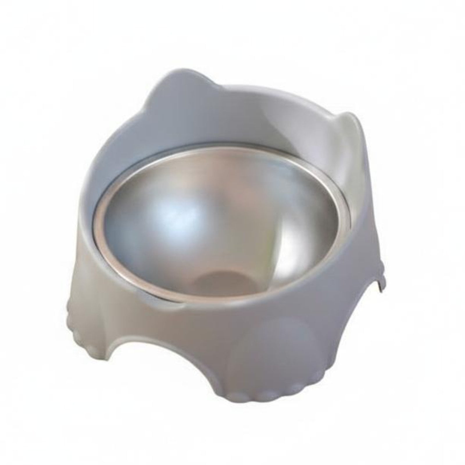 Serenable Elevated Dog Dish Wall Mounted Cat Bowl Raised Pet Feeder with Removable Stainless Steel Insert for Indoor Small Cats and Dogs