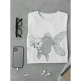 thumbnail image 3 of Simple Art Goldfish Tee Men's -Image by Shutterstock, 3 of 4