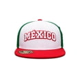thumbnail image 2 of Knite Gorra Mexico Classic Snapback Tricolor Bordado Alto Relieve World Cup, 2 of 5