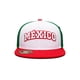 thumbnail image 2 of Knite Gorra Mexico Classic Snapback Tricolor Bordado Alto Relieve World Cup, 2 of 5