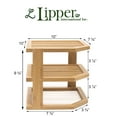 thumbnail image 6 of Bamboo 3 Tier Corner Shelf, 6 of 8