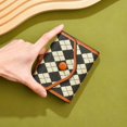 thumbnail image 1 of Cartera de mujer de PU corta con clip para monedas, estilo retro, moderna y multifuncional, para estudiantes, 1 of 3