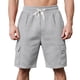 thumbnail image 5 of Ceisia Men's Spring Summer Fitness Shorts - Drawstring Gift Frenulum Multiple Pockets Breathable Running Five-Point Pants, 5 of 9