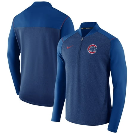 Chicago Cubs Nike Elite Performance Half-Zip Pullover Jacket -