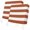 Orange, variant on Outdoor Patio Cushion Covers 2 Pack Purple Stripes Patio Chair Cushion Covers with Ties and Zipper Modern Artistic Parallel Lines Waterproof Outdoor Seat Cushion Covers for Patio Furniture 20"x18"