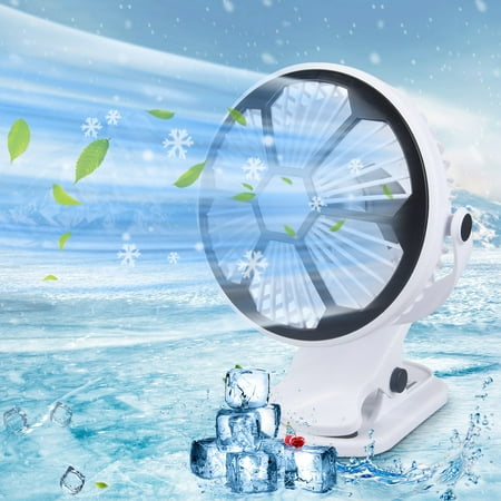 

Teissuly The New Football USB Mini-fan Portable Dormitory Desktop Fans Can Be Desktop Wall Clip Fans