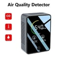 thumbnail image 3 of 3-in-1 Air Quality Detector, Carbon Monoxide Temperature Humidity Detector, Indoor CO Alarm Detecto, 3 of 3