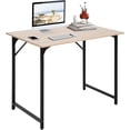 thumbnail image 1 of Computer Desk,Home Office Desk Writing Study Table Modern Simple Style PC Desk with Metal Frame for Home Office, 1 of 6