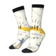 thumbnail image 1 of Fotbe Golf Icons And Golfer Calcetas Largas con Estampado para Hombre y Mujer – Calcetas de Compresión Transpirables y Elásticas, Viajar y Uso Diario Talla 5-11, 1 of 6