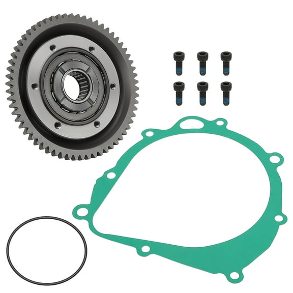 M MATI Starter Clutch with Gear Gasket for Suzuki Quadsport Z400 LT-Z400Z LT-Z400 2003-2014