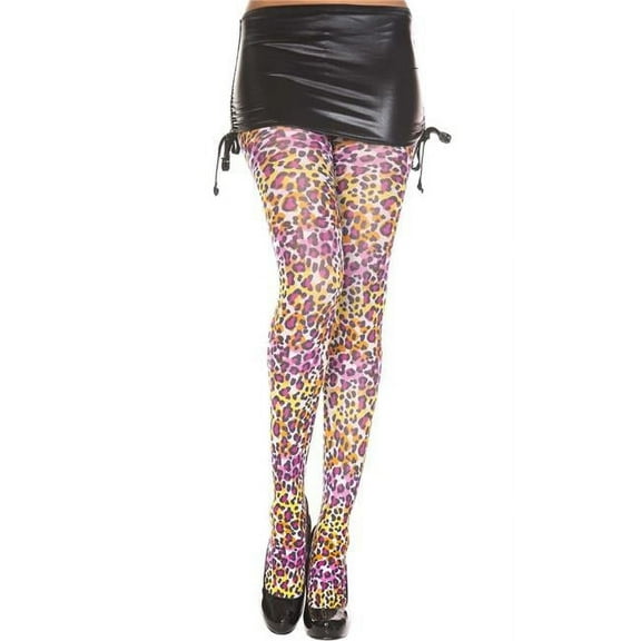 Music Legs Women's Women's Cheetah print pantyhose
