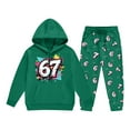 thumbnail image 5 of Jamsmile Toddler Boys Outfit Sets Cozy Long Sleeve Hoodie And Jogger Pants Graphic Print Children Boys Comfort Tracksuits, 5 of 5