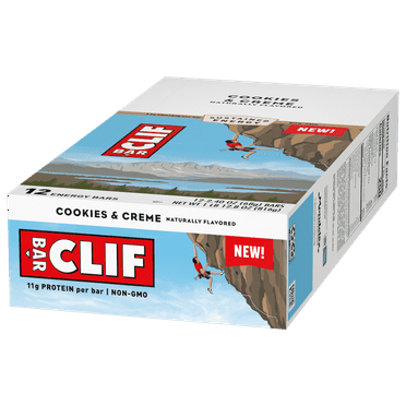 CLIF BAR COOKIES & CREME ENERGY BAR 2.4 OZ x 12