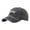 Black, variant on Alphabet Embroidery Solid Color Duck Hat Trend Personality Outdoor Print Breathable Mesh Hat