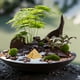 thumbnail image 3 of WORGEOUS 10 piezas miniatura antiguo Egipto pirámide estatua resina pirámide estatuilla escultura decoración del hogar estante de libros mini pirámide modelo mini jardín paisajismo, 3 of 8