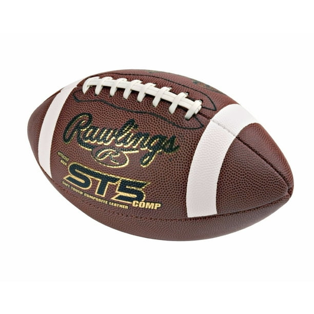 Rawlings Edge Composite Soft Touch Pee Wee Game Football  Walmart com  Walmart com 
