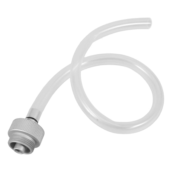 Worgeous 1Pack Aluminum Alloy Oil Drain Hose for Preventing Oil Spills 15.0*1.6*1.6in