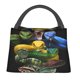 thumbnail image 1 of Fotbe Colorful Viper Snake Bolsa Térmica Portátil con Estampado, Bolsa de Entrega de Alimentos Aislada, Bolsa Reutilizable de Gran Capacidad para Comidas y Supermercado, 1 of 6