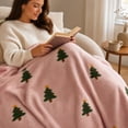 thumbnail image 4 of Neoargh 1 Pack Christmas Flannel Blanket Throw, Soft Plush Cozy Blankets for Couch Sofa Bed Lounging, Xmas Gifts, 27"x39", 4 of 6