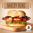 thumbnail image 3 of Artesano White Bakery Buns, 8 count, Hamburger Buns, 19 oz Bag, 3 of 8